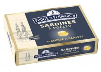 SARDINES A POELER AU BEURRE DE BARATTE 115GR PENMARCH
