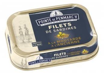 SARDINES FILETS A LA MOUTARDE 100G PENMARCH