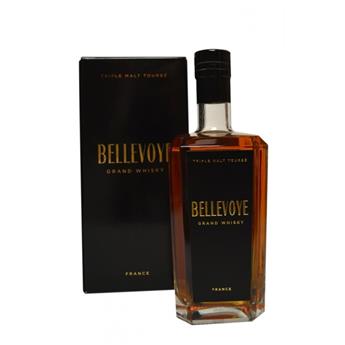 WHISKY DE FRANCE BELLEVOYE NOIR 70CL 43°