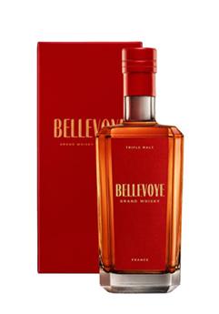 WHISKY DE FRANCE BELLEVOYE ROUGE 70CL 43°