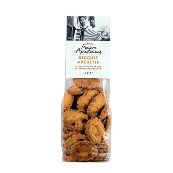 BISCUIT APERITIF AU FROMAGE DE BREBIS & PIMENT D´ESPELETTE 100G