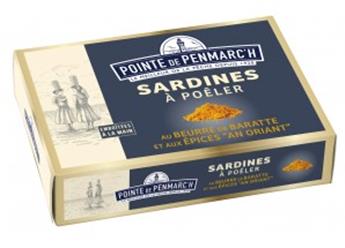 SARDINES A POELER AUX EPICES "AN ORIANT" 115G PENMARCH