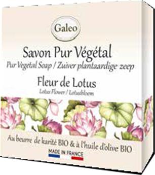 SAVON PUR VEGETAL 100G Fleur de Lotus