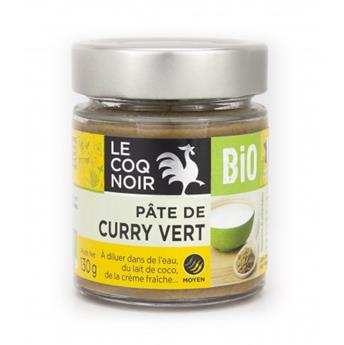 PATE DE CURRY VERT BIO 130G