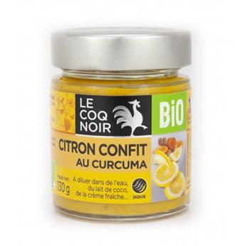 CITRON CONFIT AU CURCUMA BIO 130G