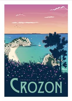 AFFICHE 50 x 70 cm CROZON