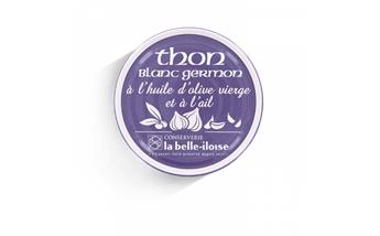 THON BLANC GERMON A  L´HUILE D´OLIVE ET A L´AIL 160G BELLE ILOISE