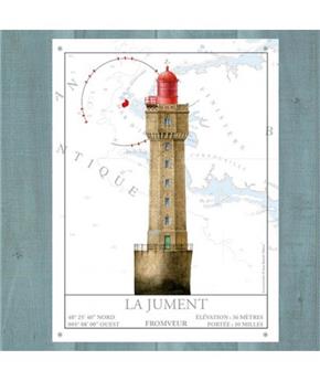 PLAQUE 30 x 40 cm LA JUMENT