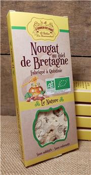 NOUGAT 80 G AU MIEL DE BRETAGNE NATURE BIO