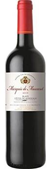 VIN ROUGE 75CL MARQUIS DE MASCARET COTES DE BLAYE ROUGE