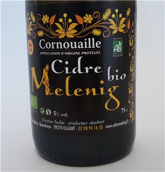 CIDRE 75CL BRUT BIO AOC MELENIG 5°