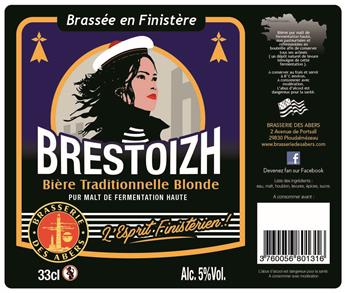 BIERE 33CL BRESTOIZH BLONDE BIO 5°