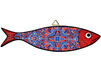 SARDINE MURALE Rouge