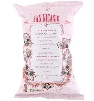 CHIPS PIMENTON DE LA VERA & SEL ROSE 150G