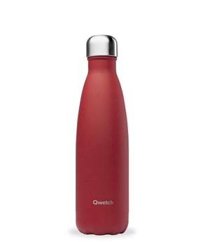 BOUTEILLE ISOTHERME INOX 500ML GRANITE ROUGE
