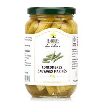 CONCOMBRES SAUVAGES MARINES -PICKLES 350G