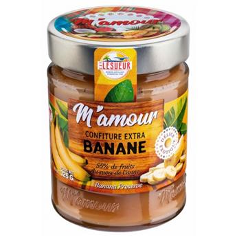 CONFITURE BANANE 325G M´AMOUR