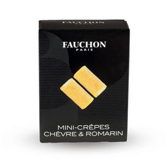 MINI CREPES CHEVRE & ROMARIN 60G
 FAUCHON