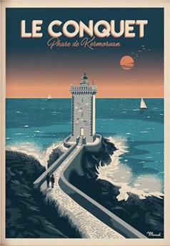 AFFICHE 50 x 70 cm LE CONQUET