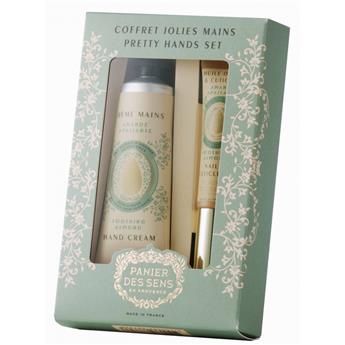 COFFRET SOIN DES MAINS JOLIES MAINS AMANDE APAISANTE