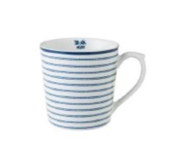 MUG 35CL LAURA ASHLEY BLUE CANDY STRIPES