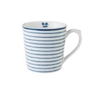 MUG 35CL LAURA ASHLEY BLUE CANDY STRIPES