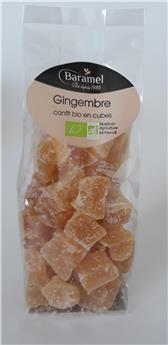 GINGEMBRE CONFIT EN CUBE BIO 140G