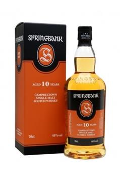 SPRINGBANK 10 ANS 70CL 46°