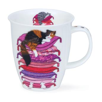 MUG NEVIS SLEEPY CAT ROSE