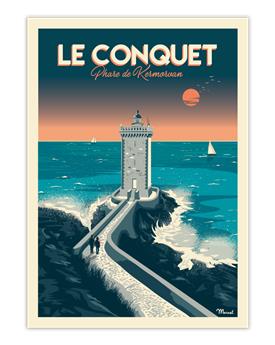 AFFICHE 30 x 40 cm LE CONQUET