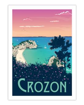 AFFICHE 30 x 40 cm CROZON