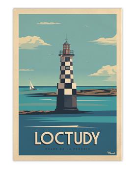 AFFICHE 30 x 40 cm LOCTUDY