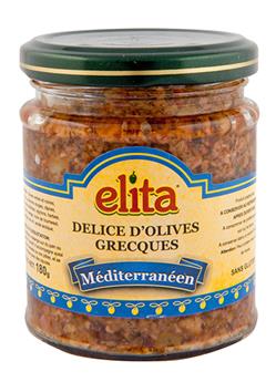 DELICE OLIVES MEDITERRANEEN ELITA 180 GR