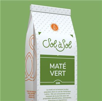 MATE VERT FEUILLE SELECTION BIO SOL A SOL 100G