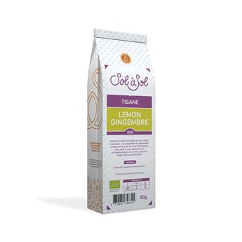 TISANE LEMON GINGEMBRE 50G SOL A SOL