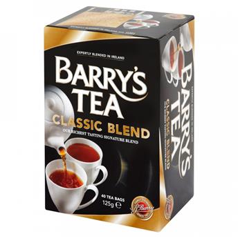 BARRY´S TEA CLASSIC BLEND 40 SACHETS 125G