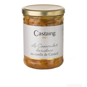 CASSOULET LANDAIS AU CONFIT DE CANARD CASTAING 800G