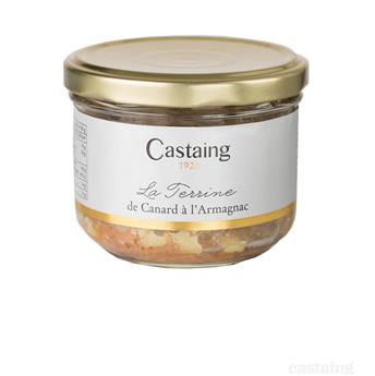 TERRINE DE CANARD A L´ARMAGNAC CASTAING 180G