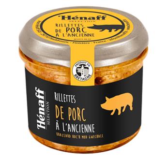 RILLETTES DE PORC A L ANCIENNE 90G HENAFF SELECTION