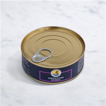 SPRATS FUMES EN CONSERVE 240G