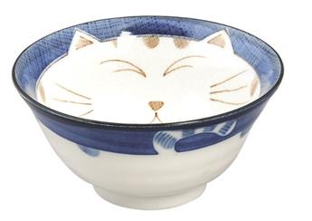 BOL 13.5 x 6.8 cm CHAT BLEU 300 ML