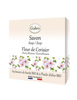 SAVON PUR VEGETAL 100g Fleur de Cerisier