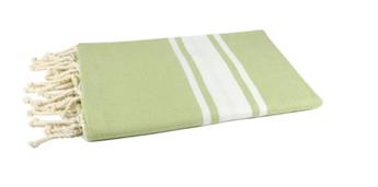 FOUTA TISSAGE PLAT Tilleul