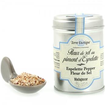 FLEUR DE SEL PIMENT ESPELETTE 90G