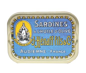 SARDINES 1/6 HENAFF 105GR