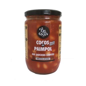 COCOS DE PAIMPOL AUX SAUCISSES CONFITES 600G