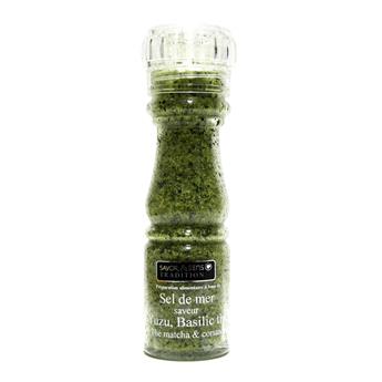 SEL AUX SAVEURS DE YUZU, BASILIC THAI ET CORIANDRE 135G