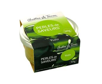 PERLES DE SAVEURS JUS DE YUZU VERT 50G