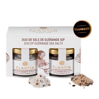 DUO DE SELS DE GUERANDE IGP TRUFFES D ETE-CEPES VERRINES 2X50G