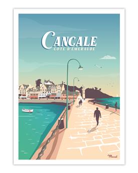 AFFICHE 30 x 40 cm CANCALE